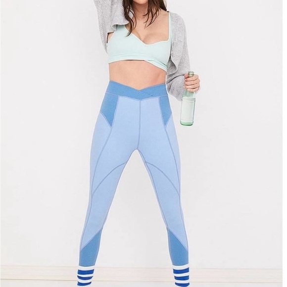 For Love and Lemons Blue Ella XXS Leggings NWT - Picture 2 of 6